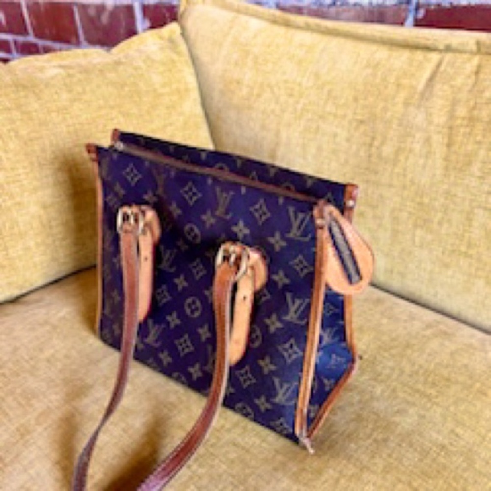 Pre Loved Louis Vuitton Speedy 25 Shoulder Bag Women Brown